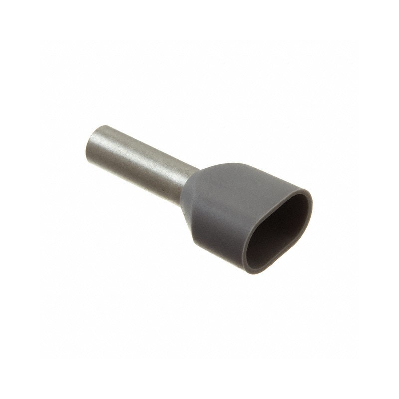 10 pcs : 9004730000 - CONN FERRL DIN 2X12AWG GRY
