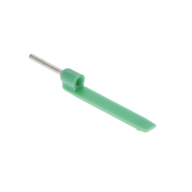 10 pcs : DZ5CA003 - GREEN CABLE END FOR 24 AWG WIRE