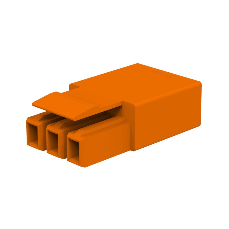 10 pcs : 2834054-3 - PLUG, 3P LATCHED POKE-IN WTW CON