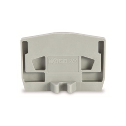 10 pcs : 264-364 - END PLATE WITH FIXING FLANGE 4