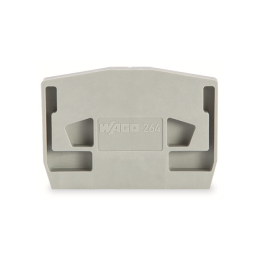 10 pcs : 264-371 - END PLATE FOR TERMINAL BLOCKS W