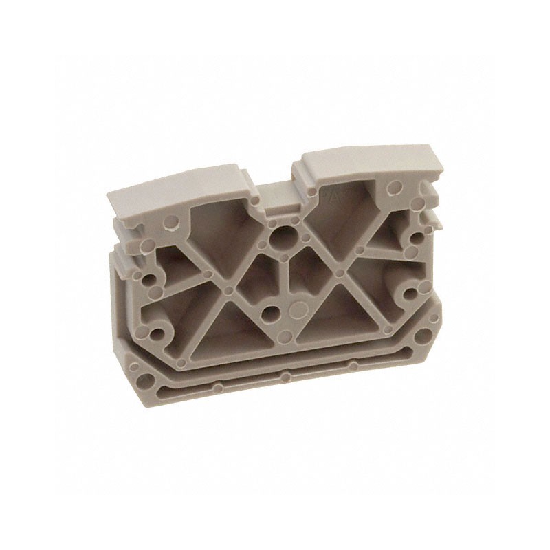 10 pcs : 1704750000 - CONN TERM BLK END PLATE RAIL BG