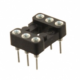 10 pcs : 110-44-306-41-001000 - CONN IC DIP SOCKET 6POS TIN