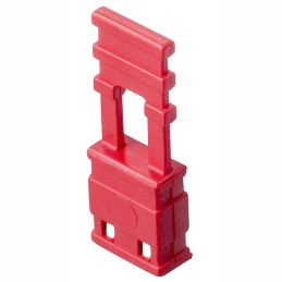 10 pcs : M7681-46 - 14MM JUMPER SKT W/HNDL RED