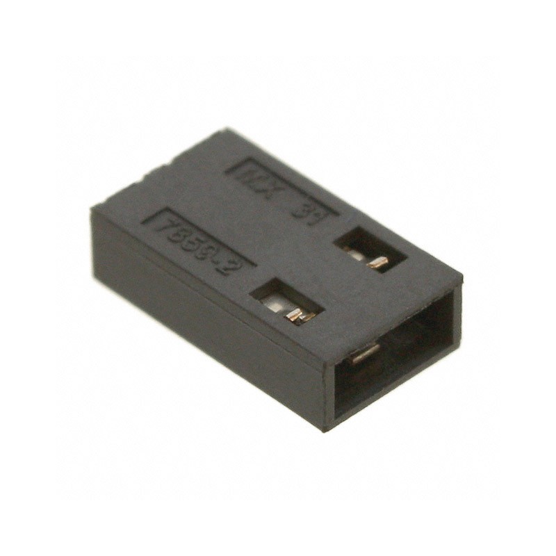 10 pcs : 0015291026 - CONN SHUNT OPEN TOP .100 GOLD