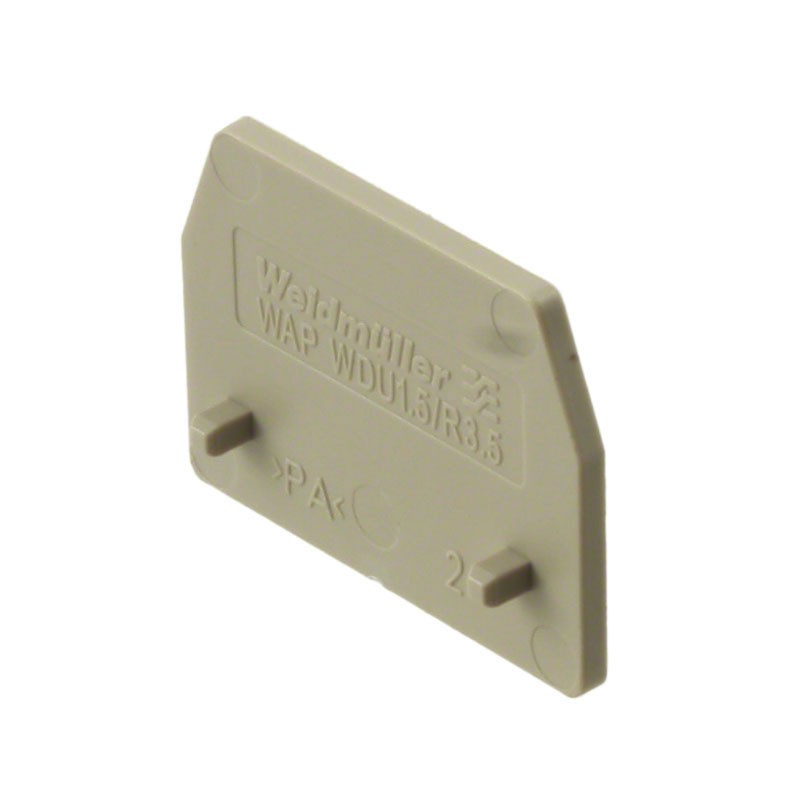 10 pcs : 1754190000 - CONN TERM BLK END PLATE RAIL BG