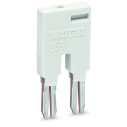 10 pcs : 859-402/000-005 - PUSH-IN TYPE JUMPER BAR 2-WAY