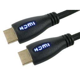 1 pcs - RS PRO 4K Male HDMI to Male HDMI Cable, 1m