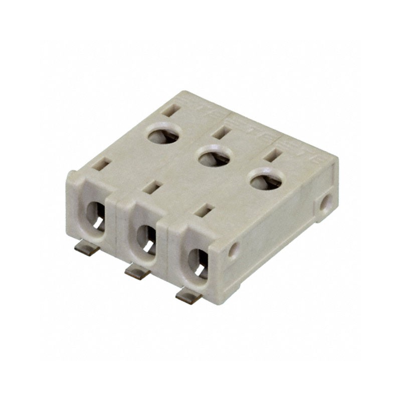 10 pcs : 2834006-3 - RELEASE POKE-IN CONNECTOR 3 POLE