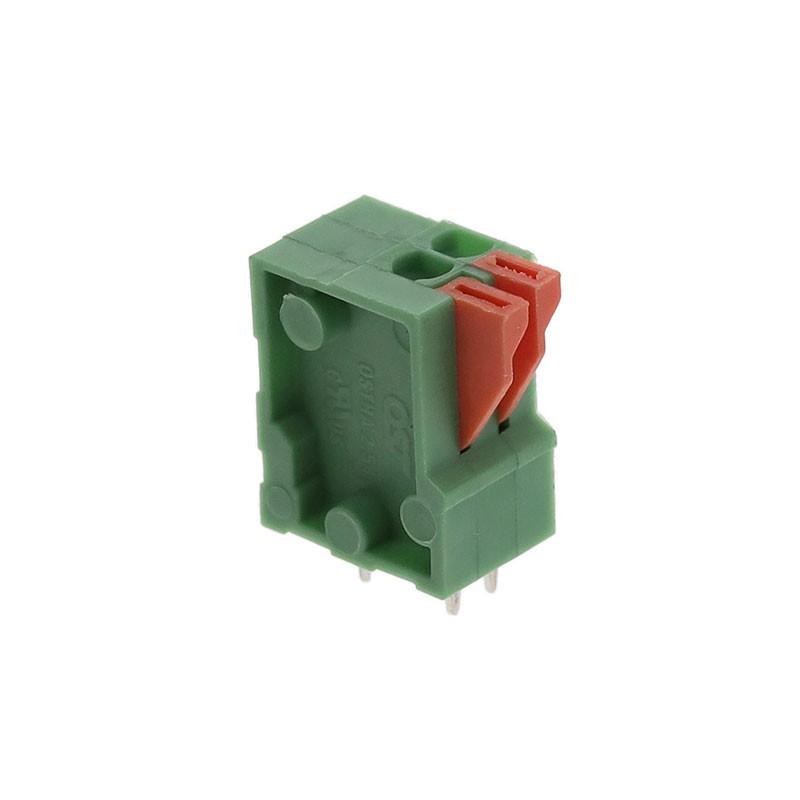 10 pcs : OSTHA025050 - TERM BLK 2POS TOP ENT 2.54MM PCB