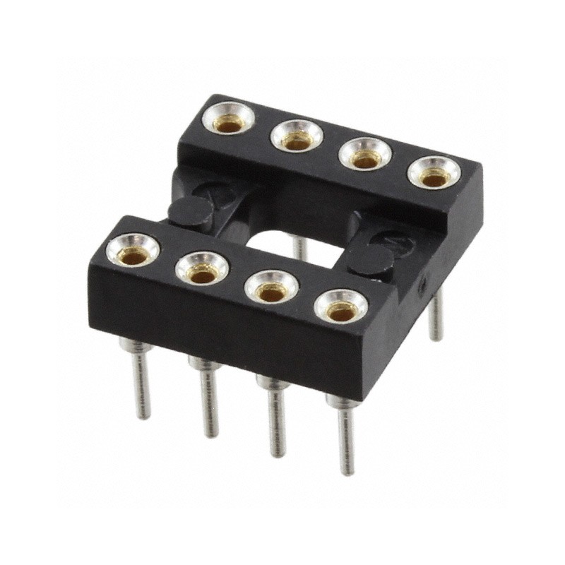 10 pcs : 110-47-308-41-001000 - CONN IC DIP SOCKET 8POS GOLD