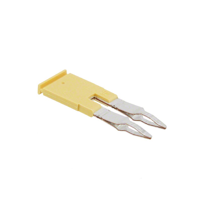 10 pcs : 1608950000 - JUMPER TERM BLK 2POS FLAT PIN