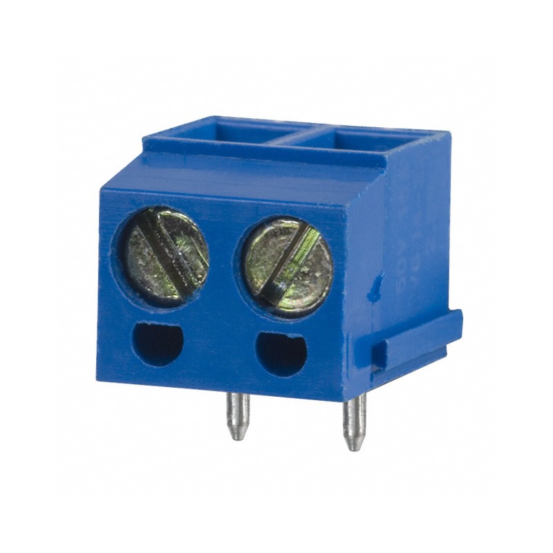 10 pcs : OSTTB022161 - TERM BLK 2POS TOP ENT 5.08MM PCB