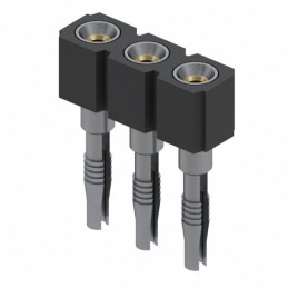 10 pcs : 346-43-103-41-013000 - CONN SOCKET SIP 3POS GOLD