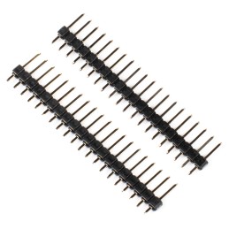 1 pcs - Pimoroni Pico Header Pack Series Straight Through Hole PCB Header, 20 Contact(s), 2.54mm Pitch, 1 Row(s), Unshrouded