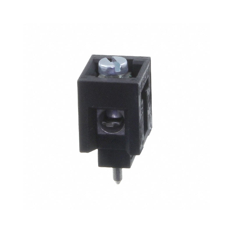 10 pcs : 360271 - TERM BLOCK 1POS SIDE ENTRY PCB