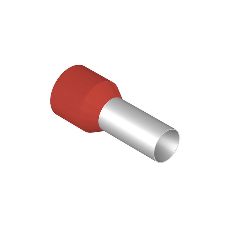 10 pcs : 9019320000 - CONN FERRULE DIN 2AWG RED