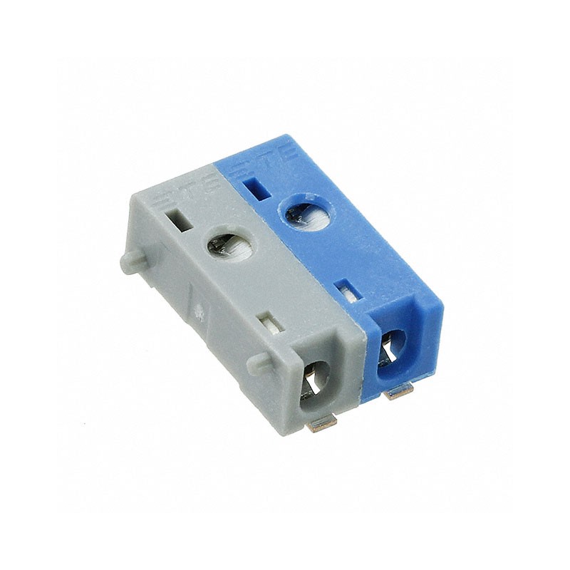 10 pcs : 1-2834006-0 - 2P RELEASE POKE-IN CONNECTOR_GY/