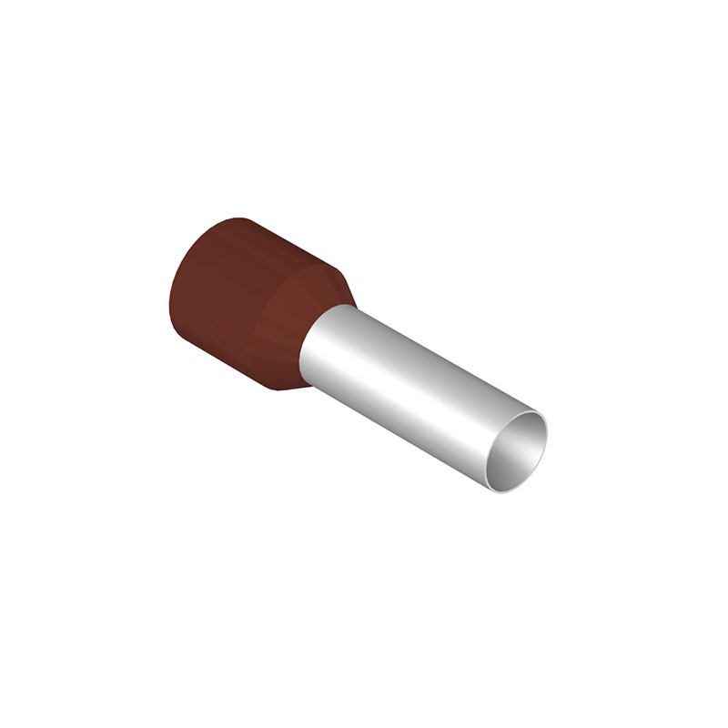 10 pcs : 0317100000 - FERRULE DIN BROWN 3AWG
