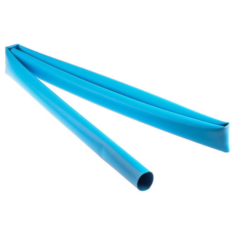 1 pcs - RS PRO Adhesive Lined Heat Shrink Tube, Blue 24mm Sleeve Dia. x 1.2m Length 3:1 Ratio