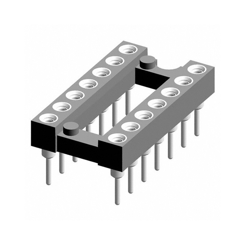 10 pcs : 110-87-314-41-001101 - CONN IC DIP SOCKET 14POS GOLD