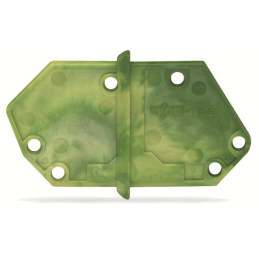 10 pcs : 826-158/000-016 - END PLATE SNAP-FIT TYPE 1.5 MM