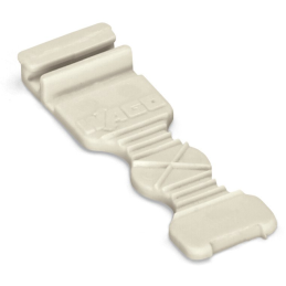 10 pcs : 734-127 - STRAIN RELIEF PLATE LIGHT GRAY