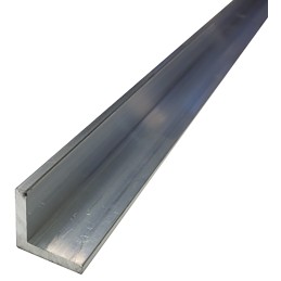 1 Lot of 10 - RS PRO Aluminium Angle 25mm x 25mm x 3mm