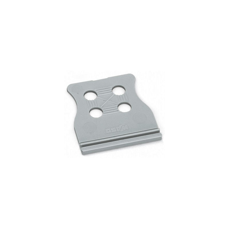10 pcs : 734-328 - STRAIN RELIEF PLATE GRAY