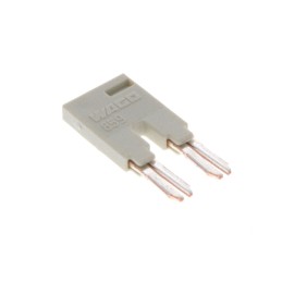 10 pcs : 859-402 - PUSH-IN TYPE JUMPER BAR 2-WAY