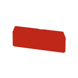 10 pcs : 1683820000 - CONN TERM BLK END PLATE RAIL RED