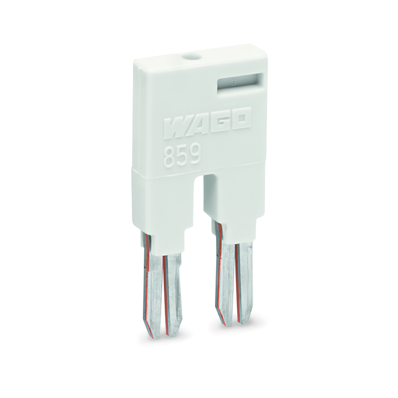 10 pcs : 859-402/000-029 - PUSH-IN TYPE JUMPER BAR 2-WAY