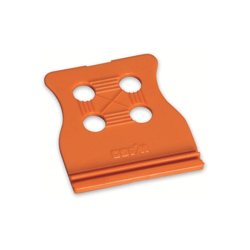 10 pcs : 734-229 - STRAIN RELIEF PLATE ORANGE