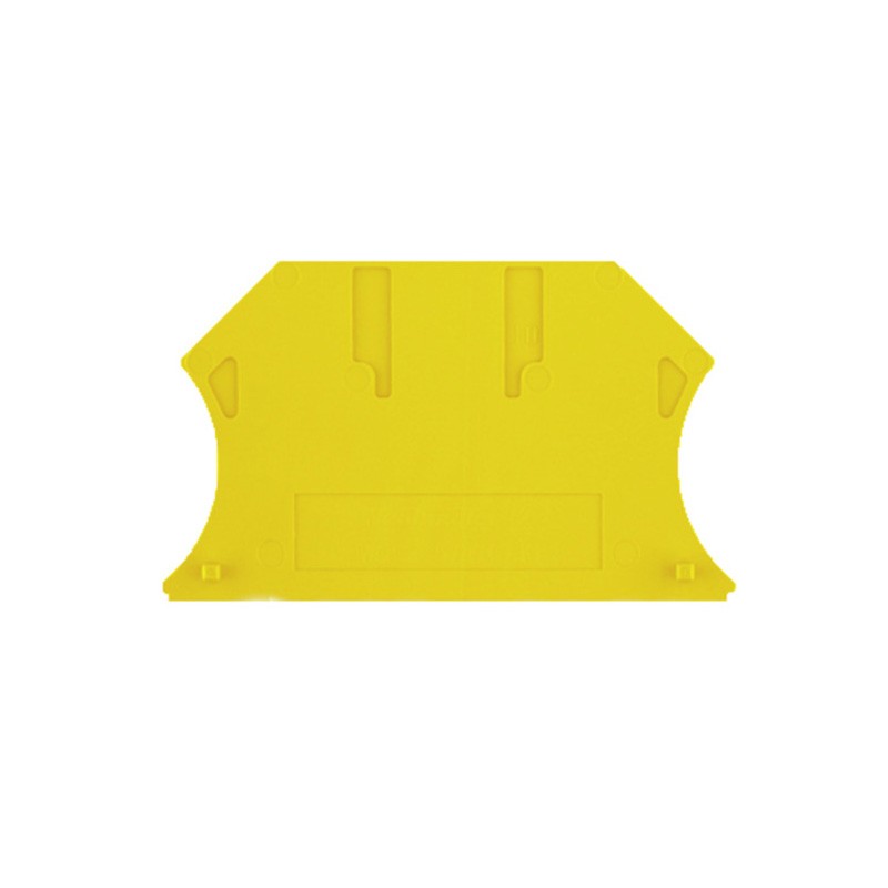 10 pcs : 1050020000 - CONN TERM BLK END PLATE RAIL YLW