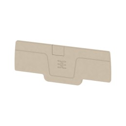 10 pcs : 1521530000 - CONN TERM BLK END PLATE BEIGE