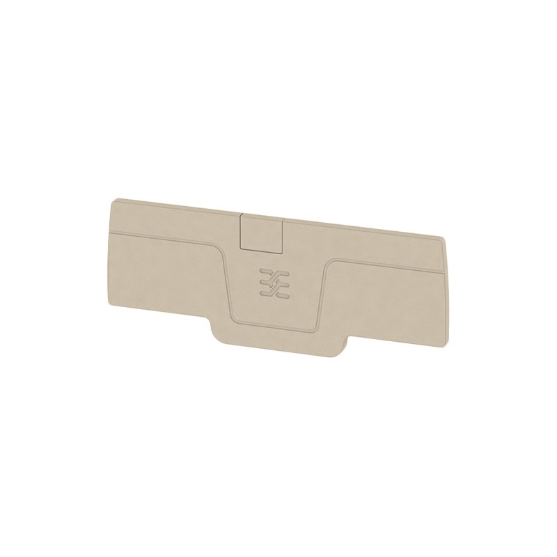 10 pcs : 1521530000 - CONN TERM BLK END PLATE BEIGE