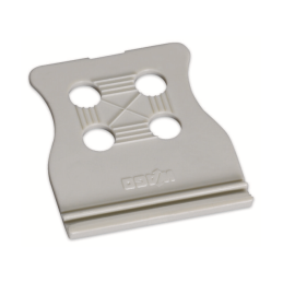 10 pcs : 734-126 - STRAIN RELIEF PLATE LIGHT GRAY