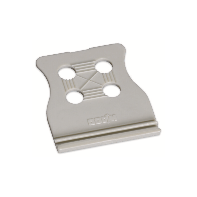 10 pcs : 734-126 - STRAIN RELIEF PLATE LIGHT GRAY