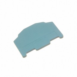 10 pcs : 1706120000 - CONN TERM BLK END PLATE RAIL BLU