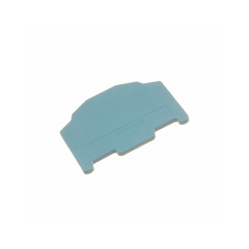 10 pcs : 1706120000 - CONN TERM BLK END PLATE RAIL BLU