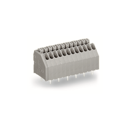 10 pcs : 250-1402 - PCB TERMINAL BLOCK PUSH-BUTTON