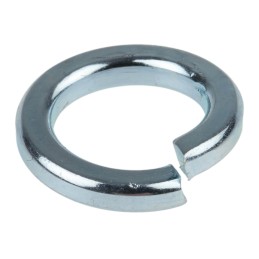 1 Bag of 100 - ZnPt steel 1 coil spring washer,M10