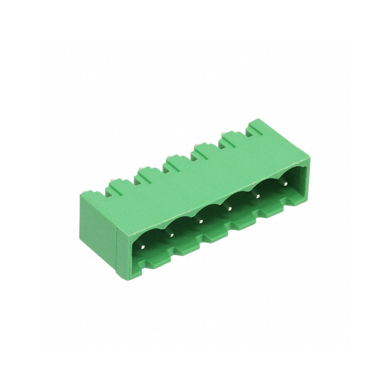 10 pcs : OSTOQ065450 - TERM BLOCK HDR 6POS VERT 5.08MM