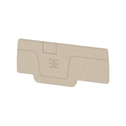 10 pcs : 1521510000 - CONN TERM BLK END PLATE BEIGE