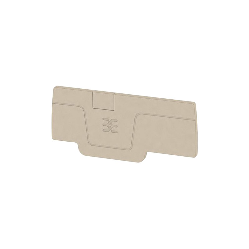 10 pcs : 1521510000 - CONN TERM BLK END PLATE BEIGE