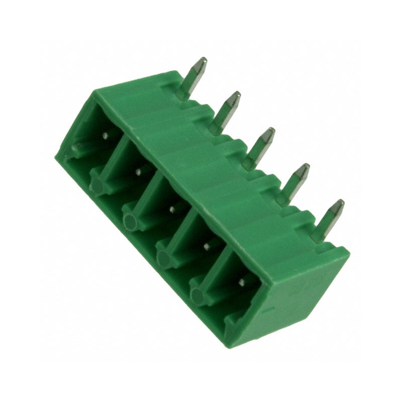 10 pcs : OSTOQ053251 - TERM BLOCK HDR 5POS 90DEG 3.81MM