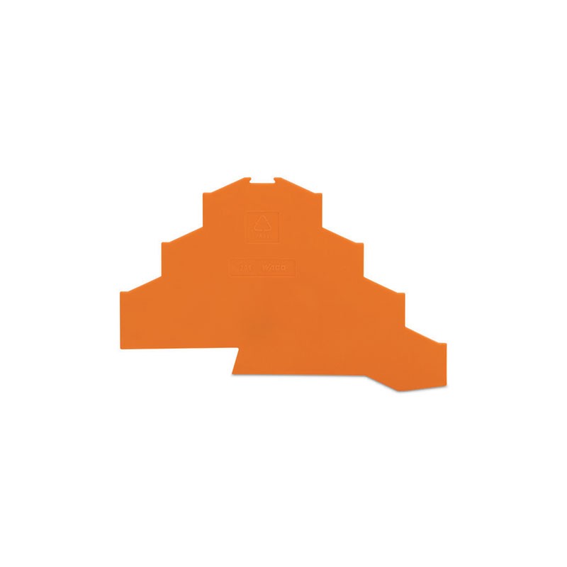 10 pcs : 281-366 - END AND INTERMEDIATE PLATE 1 MM