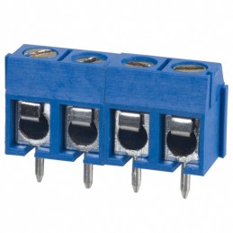 10 pcs : OSTTC042162 - TERM BLK 4P SIDE ENT 5.08MM PCB