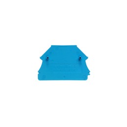 10 pcs : 1060080000 - CONN TERM BLK END PLATE RAIL BLU