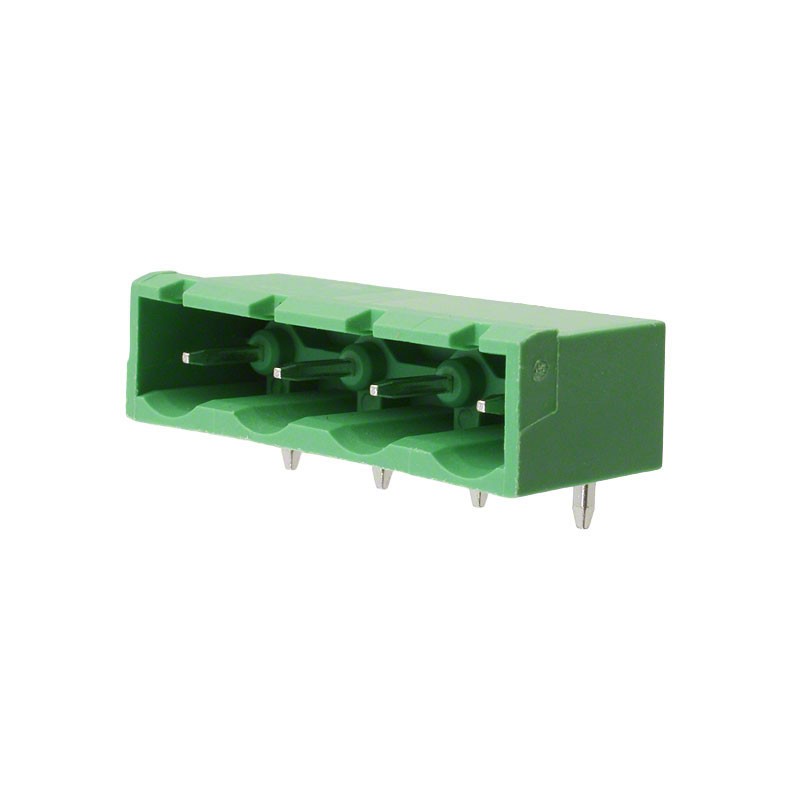 10 pcs : OSTOQ040151 - TERM BLOCK HDR 4POS 90DEG 7.62MM